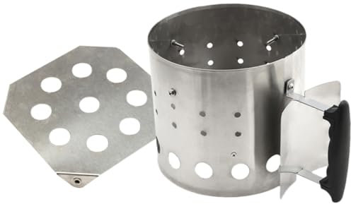 Milisten Lata De De Chimenea De Carbón para Barbacoa Fácil De Encender Camping