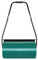 UISEBRT Rodillo de Césped rellenable 57cm 46L Volumen de llenado - Rodillo de Mano Rodillo de Jardín 32 cm de diámetro, Verde