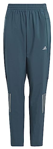 Adidas Unisex Kinder AEROREADY 3-Stripes Pants, Arctic Night/Reflective Silver, 15-16 Years