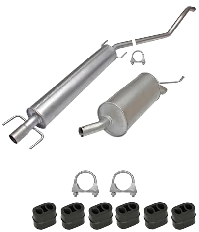 Ferroz Export Ersatz für Opel Astra H Caravan (L35) 1.6 inkl. Montagesatz, Auspuffanlage, Auspuff