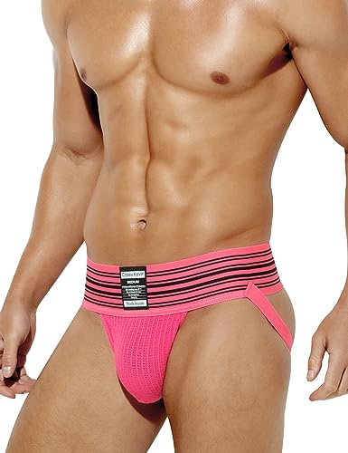 Casey Kevin Jockstrap Homme String Sexy sous-Vêtement Sport Suspensoir Respirant Athlétique Underwear