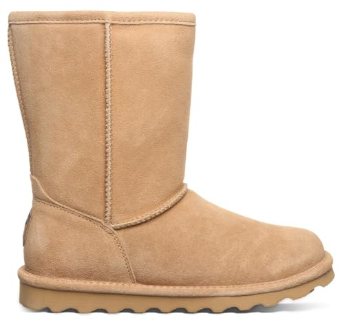 Bearpaw Femme Elle Short Botte mi-Mollet, Café glacé 243, 39 EU