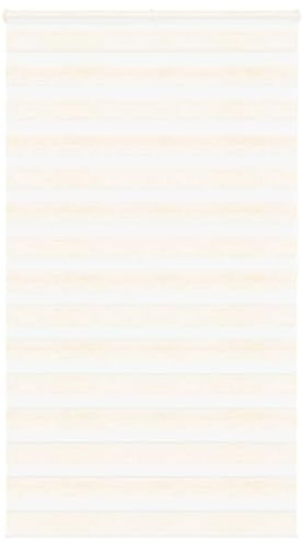 vidaXL Zebrarollo Marmorbeige 135x200cm Stoffbreite 130,9 cm Polyester, Zebra-Rollo, Doppelrollo, Zebra-Jalousie für Fenster, Doppelrollo, Zebra-Rollo