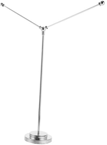 INOOMP Porte-Drapeau de -Forme avec Base Stable Mât de Drapeau Polyvalent pour Décoration de Bureau Support de Drapeau Robuste pour Événements