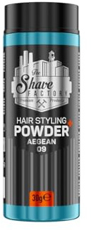 The Shave Factory Hair Styling Powder – Aegean 30g – Strong Hold & Volume Boost for Long-Lasting, Styled Hair