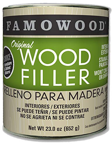 FamoWood 36021116 Original Wood Filler - Pint, Fir
