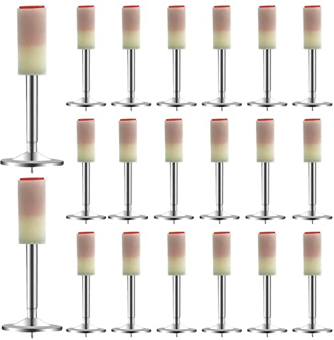 200 pièces Clous Ronds en Acier 7.3 mm, Accessoires de Pistolet à Clous pour Mini Pistolet à Clous Manuel, I'outil Parfait pour Fixation Murale en Béton de Dispositif Fixation de Conduit Câble (200)