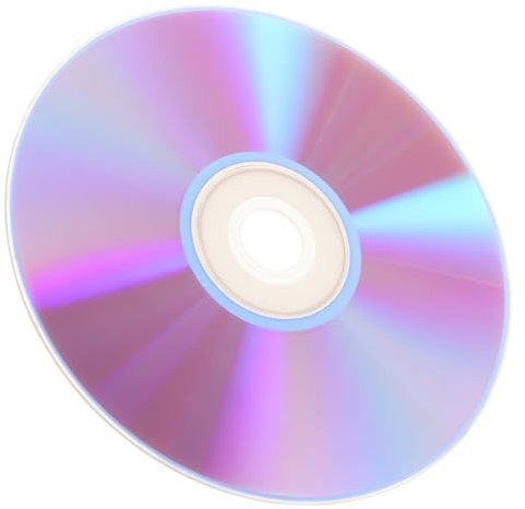 TOYANDONA Discos CD Virgenes Grabables para Audio y Video, Profesionales, Capacidad Grande, Compatibles Grabadoras Rápidas, Uso Doméstico y Profesional, Color Transparente Estuche Incluído