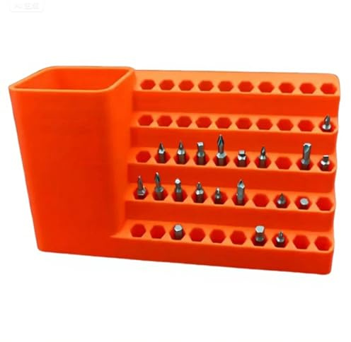 Lnhgh Organisateur De Forets À Tige Hexagonale,Organisateur d'embouts pour panneau perforé | Gestion Accessoires Outils Électriques Pour Garage Atelier Armoire Cave