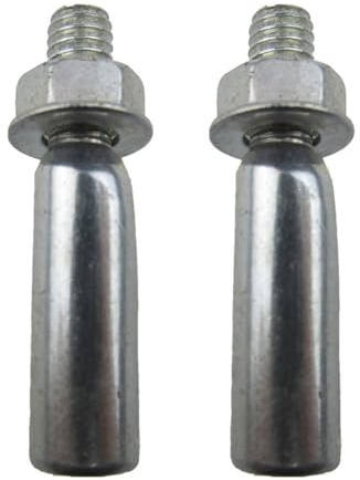 Opatiny Kit de 2 cales de manivelle avec écrous et rondelles 95 mm de diamètre, clés courtes en acier pour pédalier de vélo