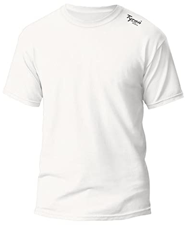 Tyron Funktionsfaser T-Shirt LX-1 (weiß - XL) | | Damen | Herren | Kinder | Kurz arm | Laufshirt | Sport | Running | Training | Team | Trikot | atmun