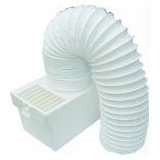 Kit de connexion pour sèche-linge avec boîtier et tuyau