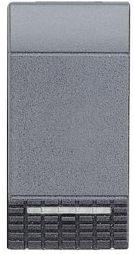 BTicino Living International L4034 Pulsante Unipolare NC, 1 Modulo, 10A