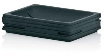 Kela Seifenschale Posidon Collection, Schwarz