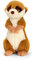 Lashuma Plüschtier Erdmännchen, Keel Toys Stofftier, Kuscheltier stehend 22 cm