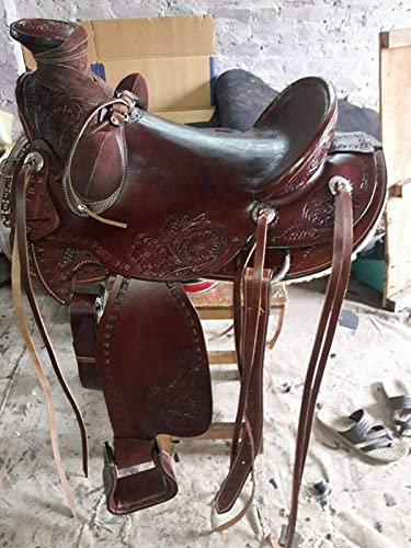 Equestrian Universe Western Selle de rapeur robuste Wade Ranch