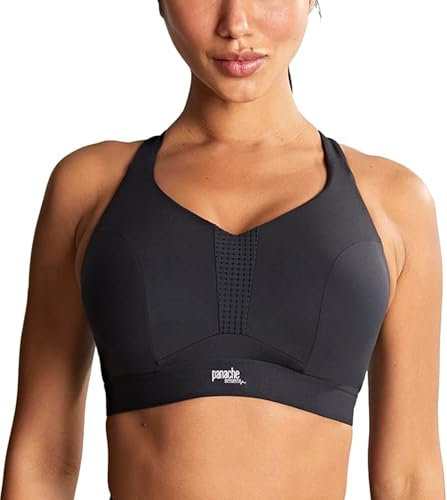 Panache 5022 Endurance Underwired Sports Bra Black