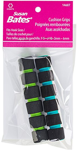 Susan Bates Crochet Hook Cushion Grips 3.75-2/Pkg