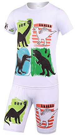 Kinder Radtrikot Set Kinder Shorts Fahrradbekleidung Junge Mädchen MTB Anzug Sommer Fahrrad Wear, tier, 3X-Large