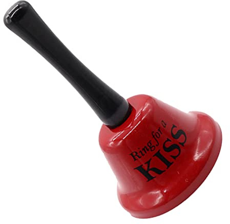Hand Bell, Ringing Bell With Handle, Service Bell Bar Counter Top Service Call Bell Ring, Novelty Funny Romantic Toy For Lovers, Single Bells Wedding Events Bell