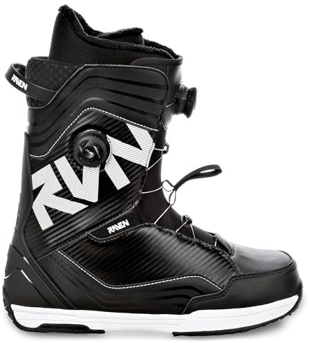 RAVEN Snowboard Boots RVN Pro Dual Moz mit Schnellverschluss (45 (29,5cm))