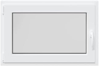 Genérico Finestra Seminterrato RISOR 90x60 cm Anta Ribalta DIN Sinistra,Bianco,16.1kg,4108317