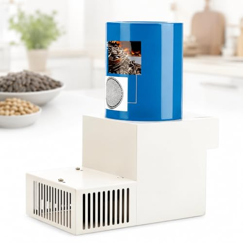 Automatisk Skalare För Solrosfrön, Fröknäcknings- Och Separeringsmaskin Med Fläktgaller, Justerbar Spänning Och Avtagbar Design För Batchbearbetning, Hemmakök Och Butiksanvändning