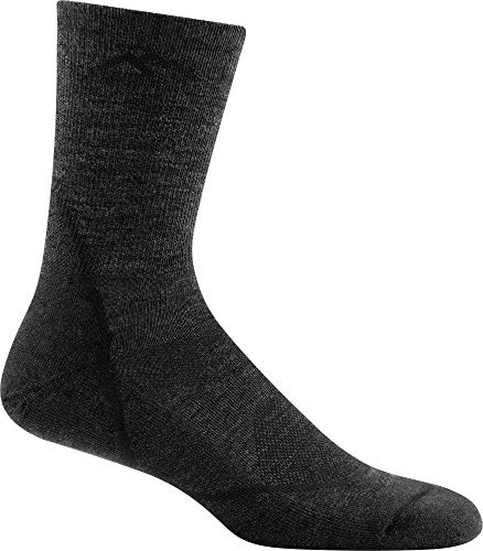 Darn Tough Vermont - Calzini da uomo in lana merino, Uomo, 1403, Nero, L