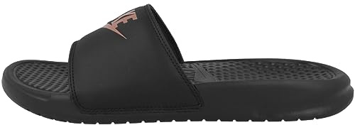 Nike Wmns Benassi Jdi, Chaussures de Fitness femme, Multicolore (Black/Rose Gold 007), 35.5 EU