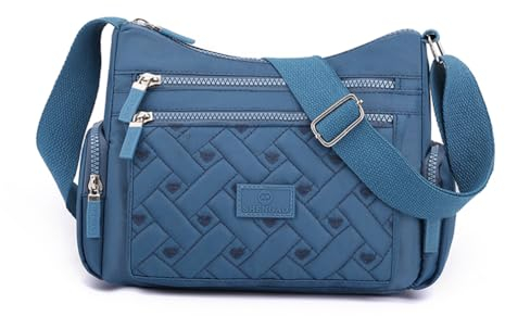 Estwell Umhängetasche Damen Klein Crossbody Bag Mode Schultertasche Multi Taschen Damenhandtaschen Crossbody Tasche Damentasche für Reisen Arbeit Shopper