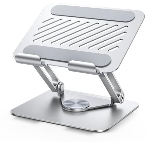 UGREEN Tablet Ständer 360° Drehbar Höhenverstellbar, Halterung Tisch Kompatibel Mit iPad 10th 10.9 Pro/Air 13 11 12.9 Mini 7 Galaxy iPhone 16 Alle Geräte Von 4-13 Zoll