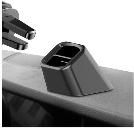 JNNJ 2 Piezas Base-Teléfono Móvil Coches, Soporte Salpicadero Universal Negro