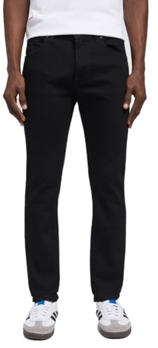 Lee Luke, Jeans Hombre, Clean Black, 31W / 32L