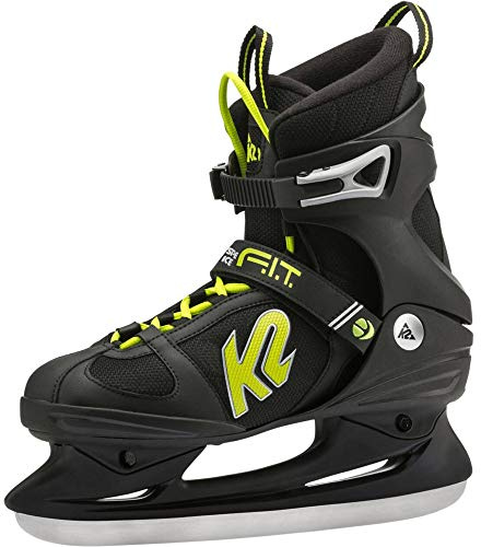 K2 Hockey Chaussures-Complete F.I.T. Speeed Ice 8 Skate Homme, Noir/Vert