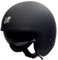 Römer 200363 Helmets Custom, Motorradhelm Custom, Matt Schwarz, Größe M