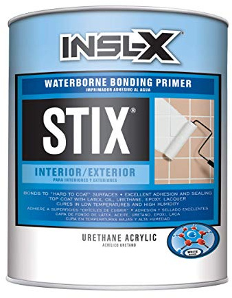 INSL-X SXA11009A-04 Stix Acrylic Waterborne Bonding Primer, 1 Quart, White