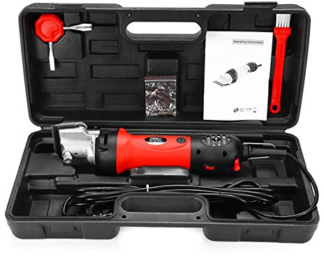 Profesional Maquina de Esquilar para Caballo, Esquiladora Caballos 320W & 6 Velocidades Ajustables Eléctrica Maquinilla Cortapelos para Animales de Granja Grandes, Cuidado del Caballo