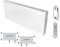 Radiator Centre Connection Compact & Valve Radiator Type 22 600 x 1200 & Holder & Valve