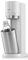 SodaStream Duo Sprudelmaschine, mit 1 Liter wiederverwendbarer BPA-freier Kunststoff-Wasserflasche, 1 L Glaskaraffe zum Karbonisieren und 60 Liter CO2-Gasflasche mit Schnellanschluss, Weiß