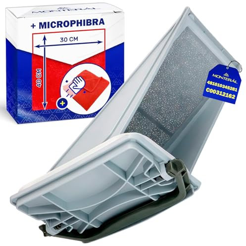 Filtro Lanugine Asciugatrici con Codice Originale 481010345281 per Whirlpool per Bauknecht C00312162 per Indesit - Completo di Panno Microfibra - Garanzia di 10 Anni - MONTERAL
