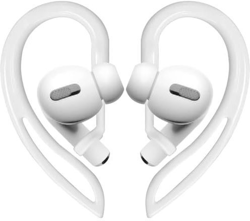 Silicone Ear Tips, Anti-Drop Ear Hook Gel Headphones Earphones Protective Accessories Tips, Compatible with AirPods Pro 3 2 1 Gen