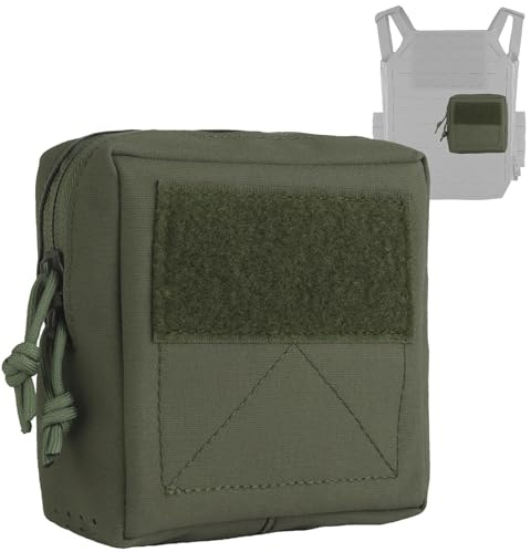 Taktisk EDC Molle GP-påse Midjeväska Campingjakt Patronväska Cykling Clutter Förvaringsväska(Green)