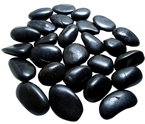 Toddmomy Piedras Para Paisajismo Negras Naturales Guijarros Para Acuario Decoraciones Para Jardín Plantas Jarrones Piedras De Río