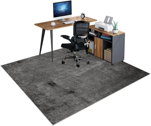 Alfombrilla para Silla de Oficina, Protector Suelo Silla Ruedas, Alfombra Silla Gaming, Alfombrilla de Protección para Suelos Duros, Alfombrilla para Protección de Suelo de hogar 120 x 150 cm