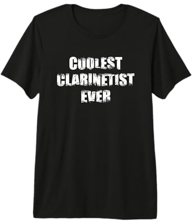 Le clarinettiste Le Plus Cool de Tous Les Temps Clarinette T-Shirt Haut de Gamme