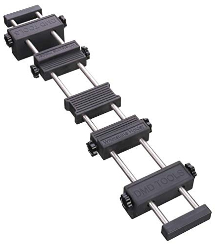 QZATACAEN Schleifstein Wetzsteinhalter Sink Bridge mit verstellbarem, rutschfestem Gummi zum einfachen Honen von Edelstahl 304