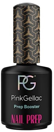Pink Gellac Cleaner Ongles Degraissant - 15 ml Degraissant Ongle Semi Permanent Nail Prep Booster - Booster de Préparation pour Vernis Semi Permanent - Qualité de Salon Fabriqué aux Pays-Bas