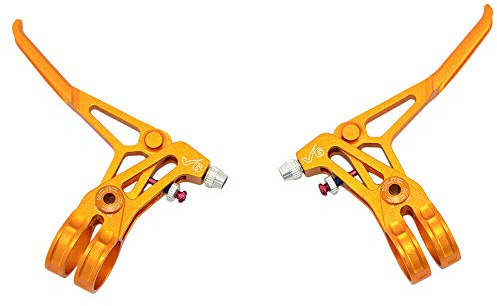 KCNC V6 Fully CNC Machined MTB Brake Lever, 66g, Gold, SK2126