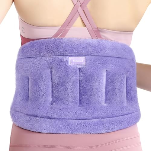 SuzziPad Saco de Semillas para Microondas para Aliviar el Dolor de Espalda, Bolsa de Semillas Microondas para Lumbares, Cintura, Estómago, Cuello, Hombro, Saco Termico con Compresa Tibia y Fría