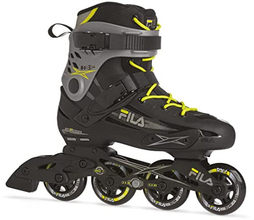 FILA SKATES 010621080 Houdini Inline Skate Hombre Black/Grey/Lime Tamaño 47